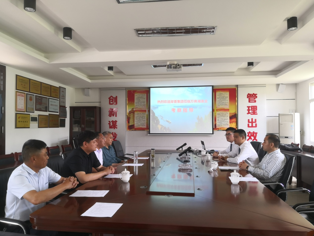 岸香国际控股集团莅临K8凯发考察指导